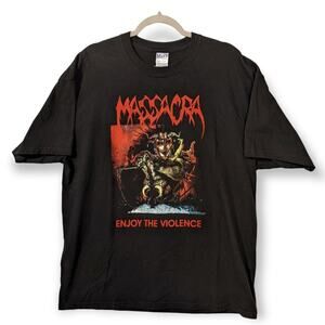 90s Massacra - Enjoy the Violence vintage shirt
